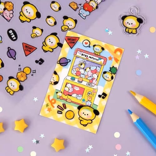 ستيكرات BTS قطعة واحدة