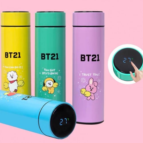 مطارة BTS مزود بشاشة لعرض درجة الحرارة