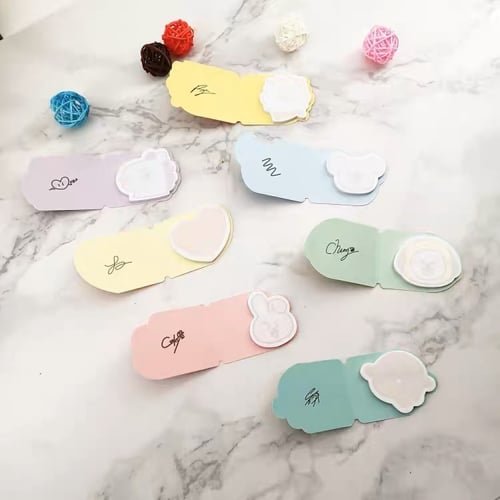 ورق ملاحظات لاصق شخصيات BTS قطعة واحدة