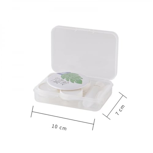 علبة صغيرة عدسات + صندوق السفر عدة سهلة الحمل