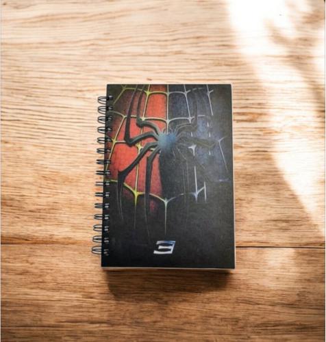 دفتر سلك مدرسي ثيم سبايدر مان 72ورقة قطعة واحدة