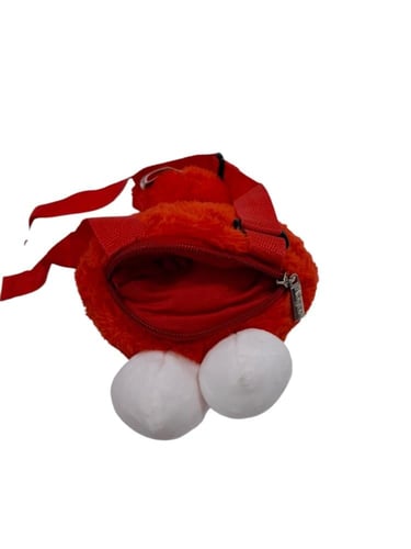 دمية سمسم مدمجة بحقيبة