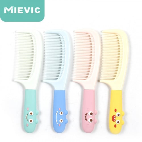 مشط شعر بلاستيك متعدد الألوان