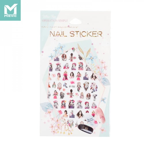 ملصقات أظافر لاصقة و متعددة اللون