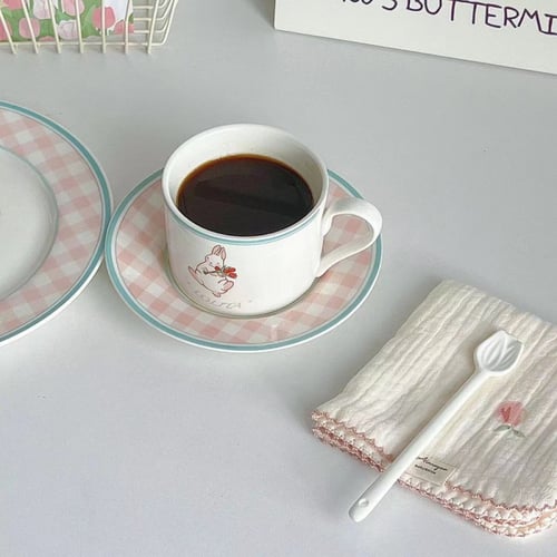 كوب سيراميك بطبعة ارنوب 300مل