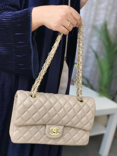 شانيل كلاسيك جلد ناعم