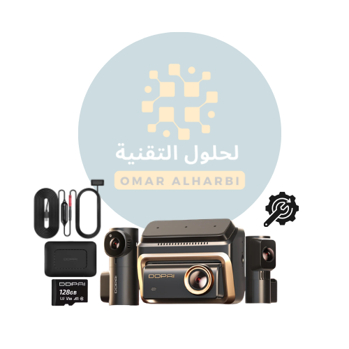 بكج داش كام DDPAI Z90 MASTER 3CH كاميرا أمامية بدق...