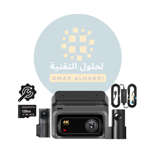 بكج داش كام DDPAI Z60 T 3CH كاميرا امامية بدقة 4K...