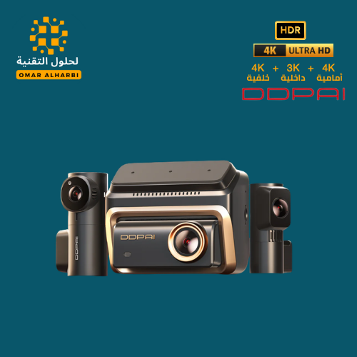 داش كام DDPAi Z90 Master كاميرا أمامية بدقة 4K HDR...