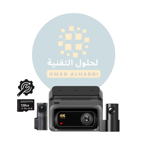 بكج داش كام DDPAI Z60 T 3CH كاميرا امامية بدقة 4K...