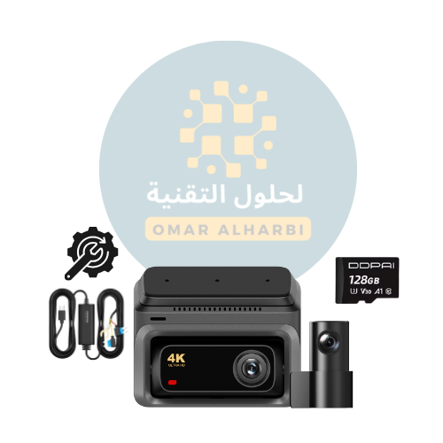 بكج داش كام DDPAI Z60 كاميرا امامية بدقة 4K UHD وخ...