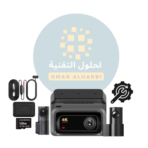 بكج داش كام DDPAI Z60 T 3CH كاميرا امامية بدقة 4K...