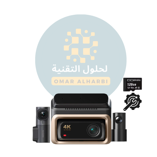 بكج داش كام DDPAI Z60 PRO 3CH كاميرا امامية بدقة 4...
