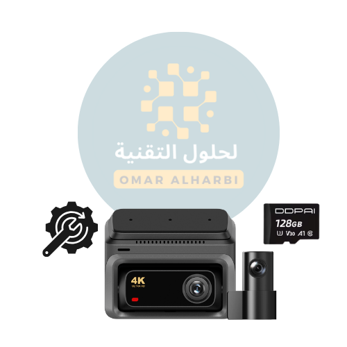 بكج داش كام DDPAI Z60 كاميرا امامية بدقة 4K UHD وخ...