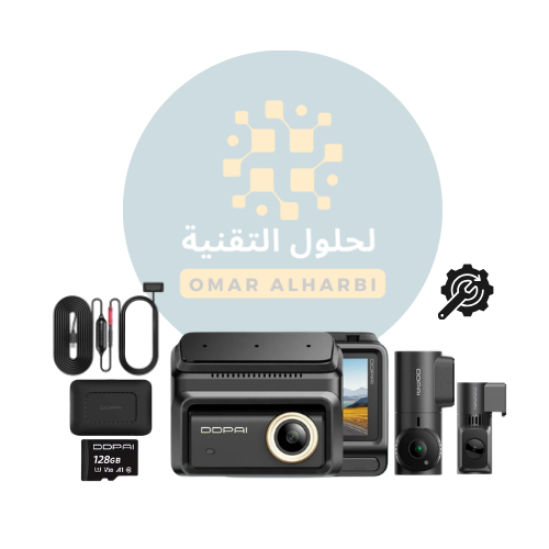بكج داش كام DDPAI Z90 PRO 3CH كاميرا أمامية بدقة 4...