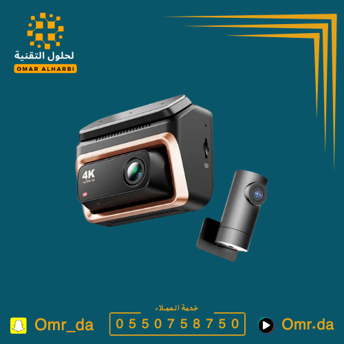 داش كام DDPAI Z60 pro 4K كاميرا امامية وخلفية