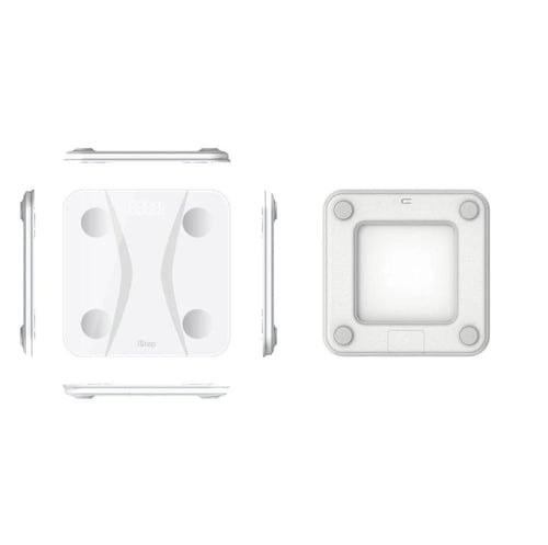 اي ستيب - ميزان رقمي ذكي - ابيض