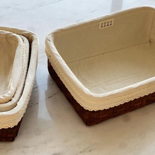 سلة خزف طبيعي