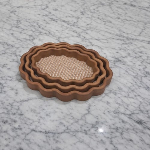 صينية تقديم خشبية