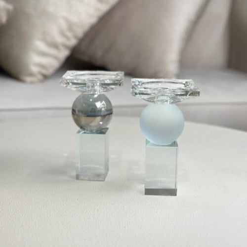 حامل شمع كرستال