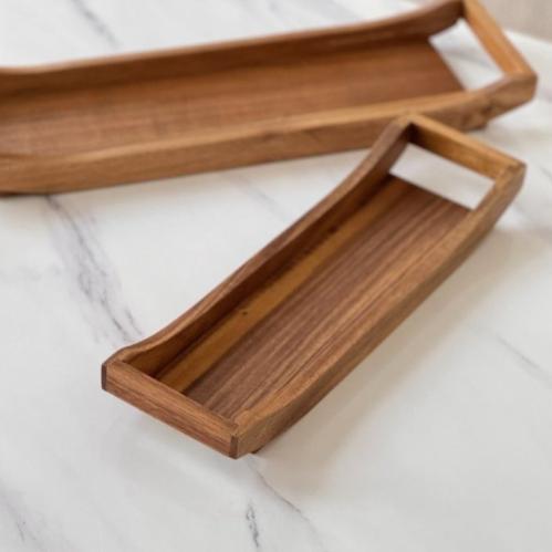 صينية تقديم خشبية