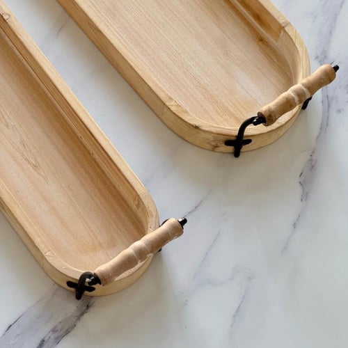 صينية تقديم خشب