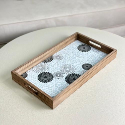 صينية تقديم خشبية