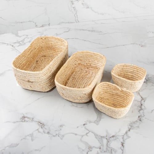 طقم سلال من الخزف