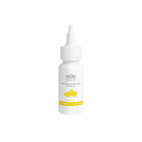 ألوان زيتية مركزة لتلوين الشوكولاته -اصفر