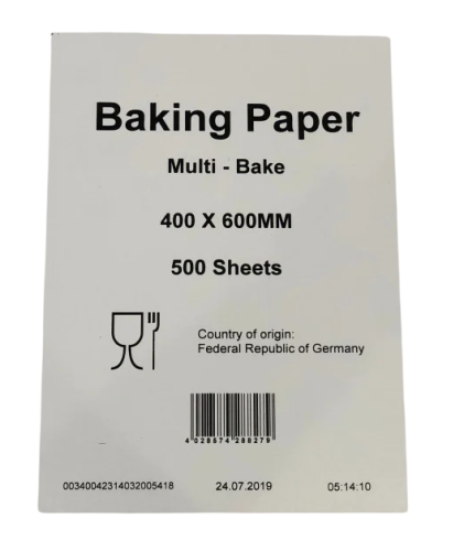 ورق زبدة الماني مقاس 40X60 سم 500 شيت