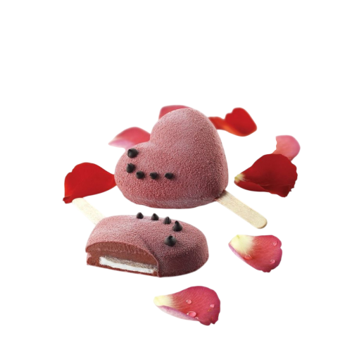قالب ايسكريم سيليكون SET HEART