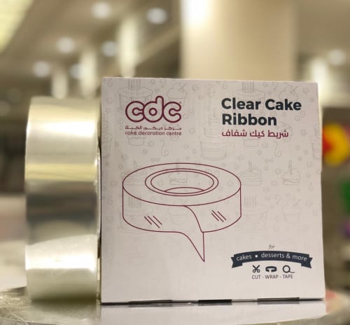 شريط كيك شفاف ارتفاع 5 سم