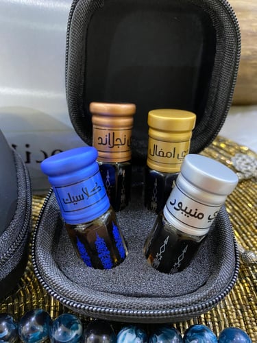 باقة أدهان العود الهندية الفاخرة