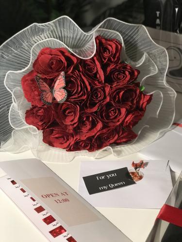 باقة ٢٠ وردة صناعي