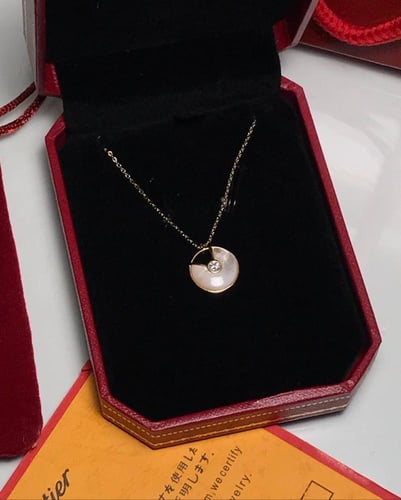 سلسله كارتييه ابيض (فضي )