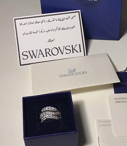 خانم سوارفسكي ( فضي )