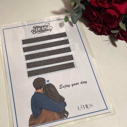 كرت ذكرى ميلاد كبلز