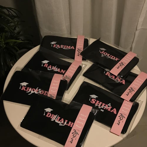 مقلمة مع طباعة اسود