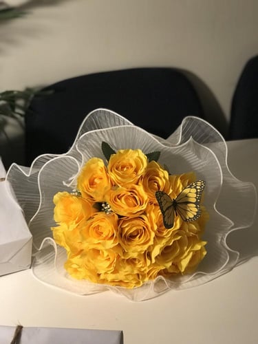 باقة ٢٠ وردة صناعي