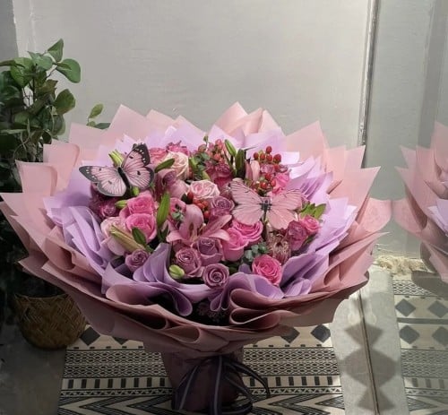 بوكية ورد pink