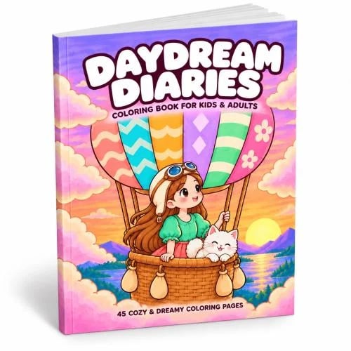 دفتر تلوين Daydream Diaries