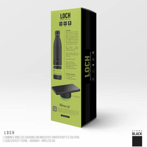 كوب القهوة مع الشاحن اللاسلكي من جوي