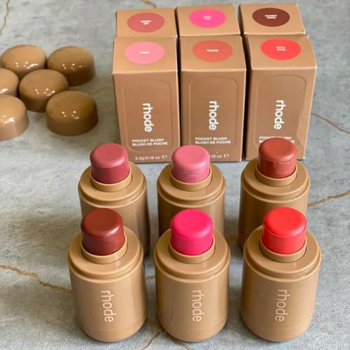 بلشر + قلوس رود - Rhode Blusher + Lip Gloss