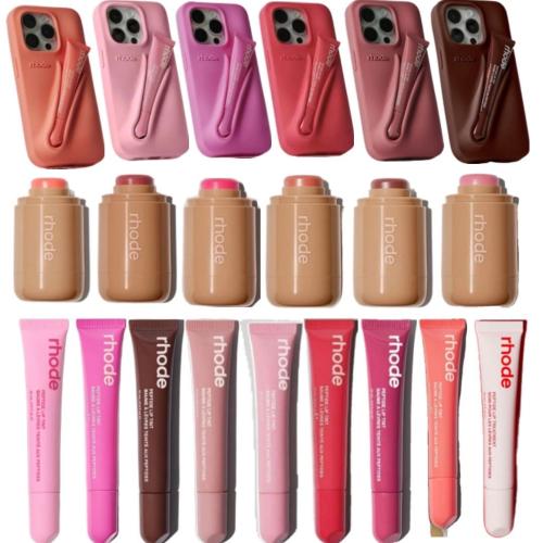 كفر + قلوس + بلشر رود - Rhode Phone Case + Lip Glo...