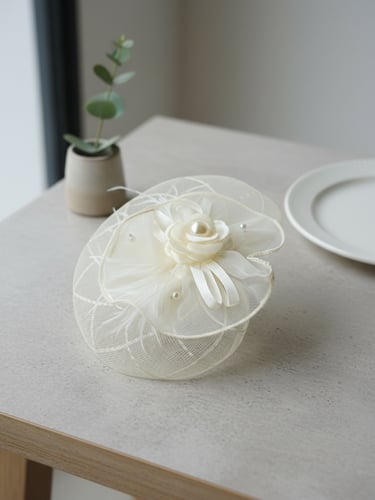 مشبك فرنسي بشبك لون سكري