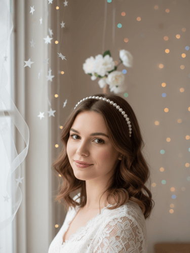 طوق من اللؤلؤ بأشكال متعددة