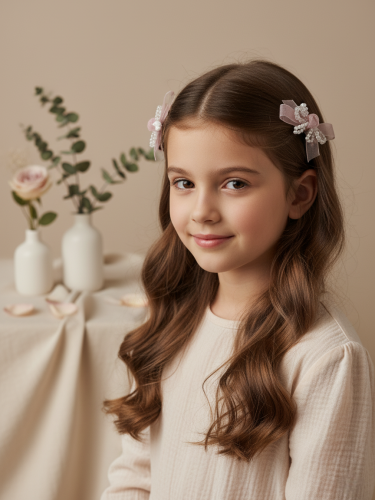 بنس باللؤلؤ والكرستال