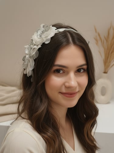 طوق ورد برّاق