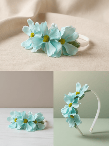 طوق ورد جانبي