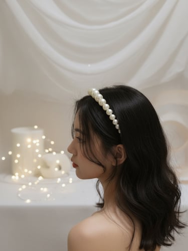 طوق من اللؤلؤ بأشكال متعددة